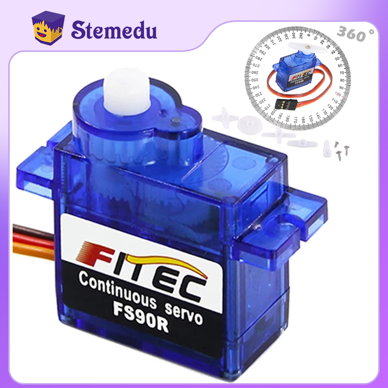 Rc Helicopter Servo - Feetech Mini FS90R Micro Servo หมุนต่อเนื่อง