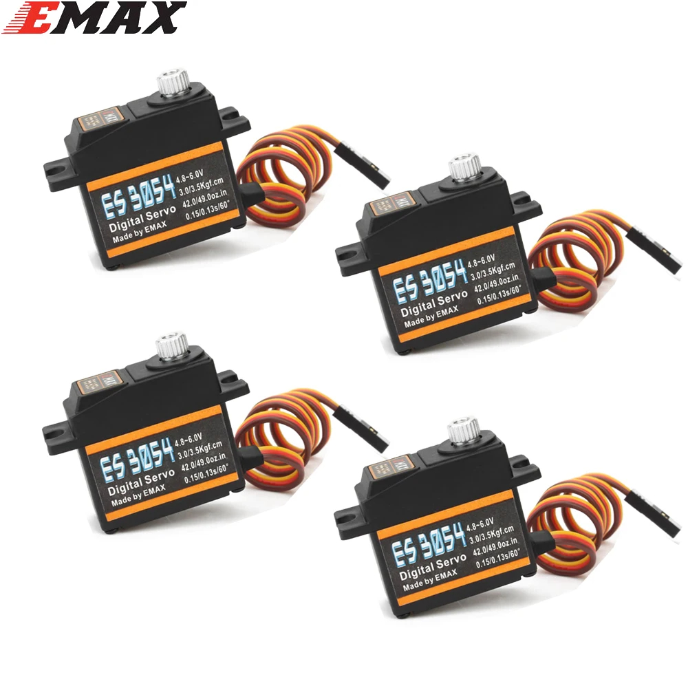 Rc Helicopter Remote Control - Emax ES08MD ES08MDII II ES08A SG90โลหะขึ้นเซอร์โวดิจิตอลสำหรับเกียร์
