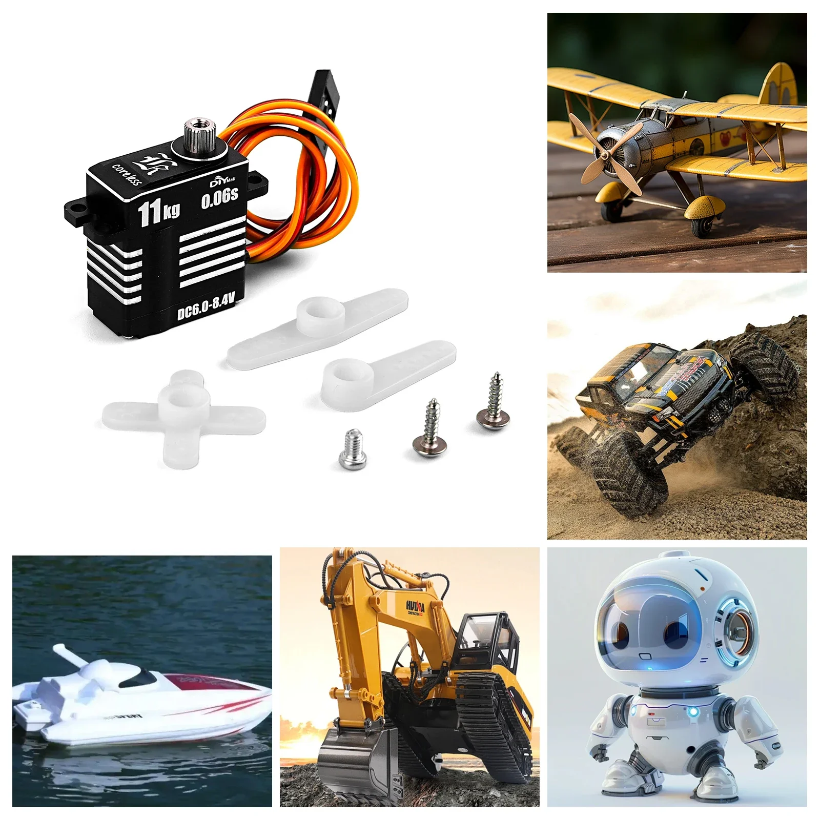 H-11 11KG Micro Digital Servo  - Rc Helicopter Servo บทวิจารณ์และราคา