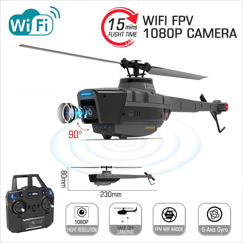 C128 2.4กรัมเฮลิคอปเตอร์ควบคุม - Rc Helicopter Gyro บทวิจารณ์และราคา
