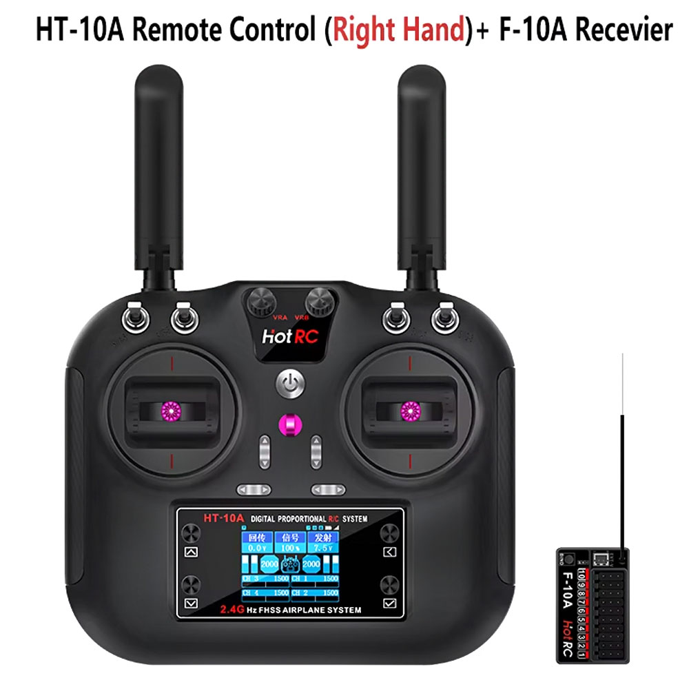 Hotrc HT-10A 2.4G 10CH เครื่อง - Rc Helicopter Remote Control บทวิจารณ์และราคา