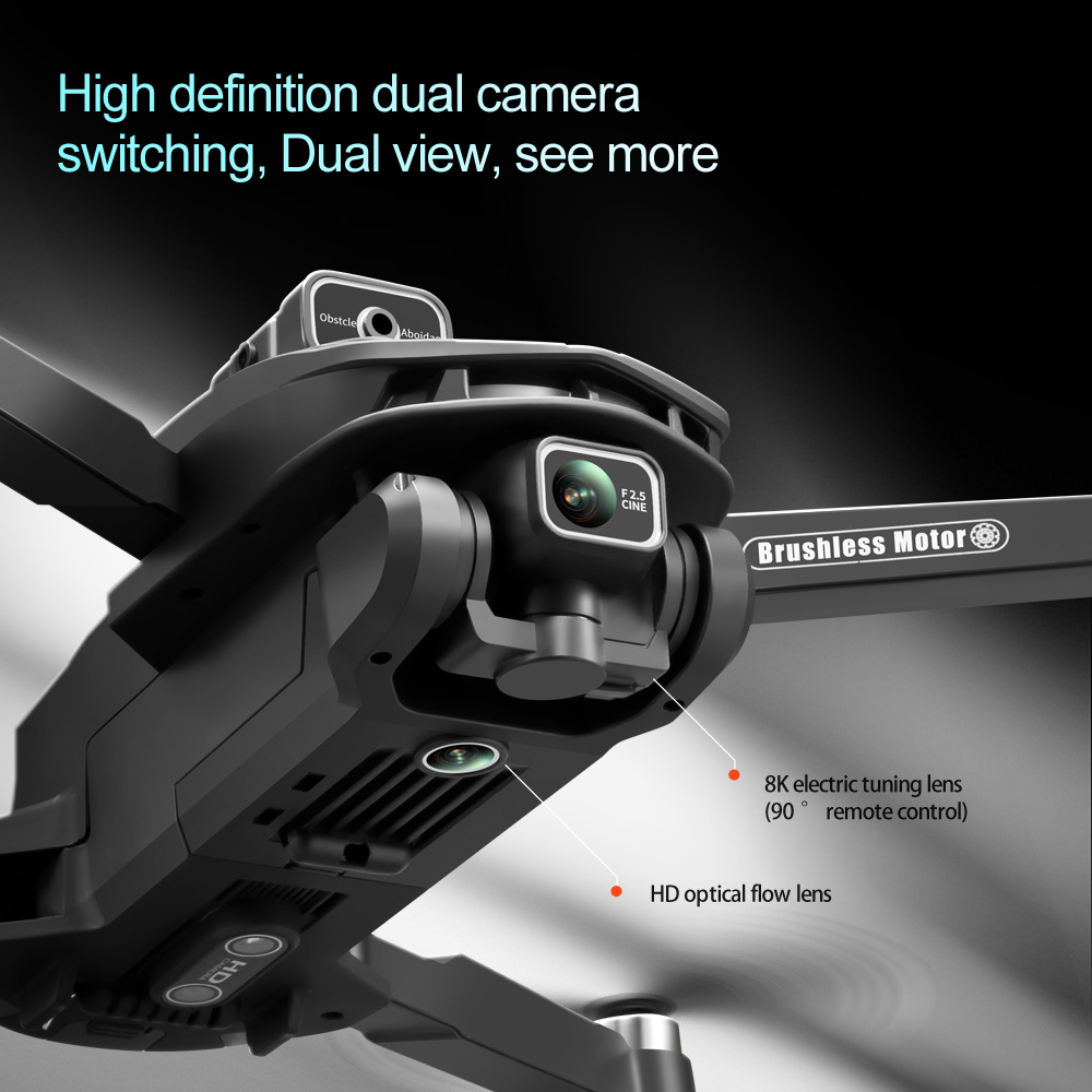 V168 PRO Max GPS Drone 8K Prof - Rc Helicopter Electric บทวิจารณ์และราคา