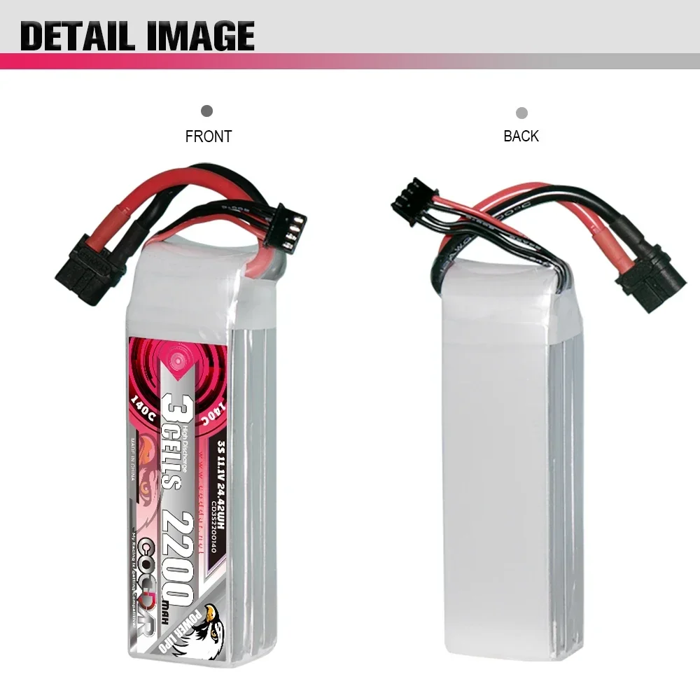แบตเตอรี่ Li-po 2200mAh 3S 11. - Rc Helicopter Case บทวิจารณ์และราคา