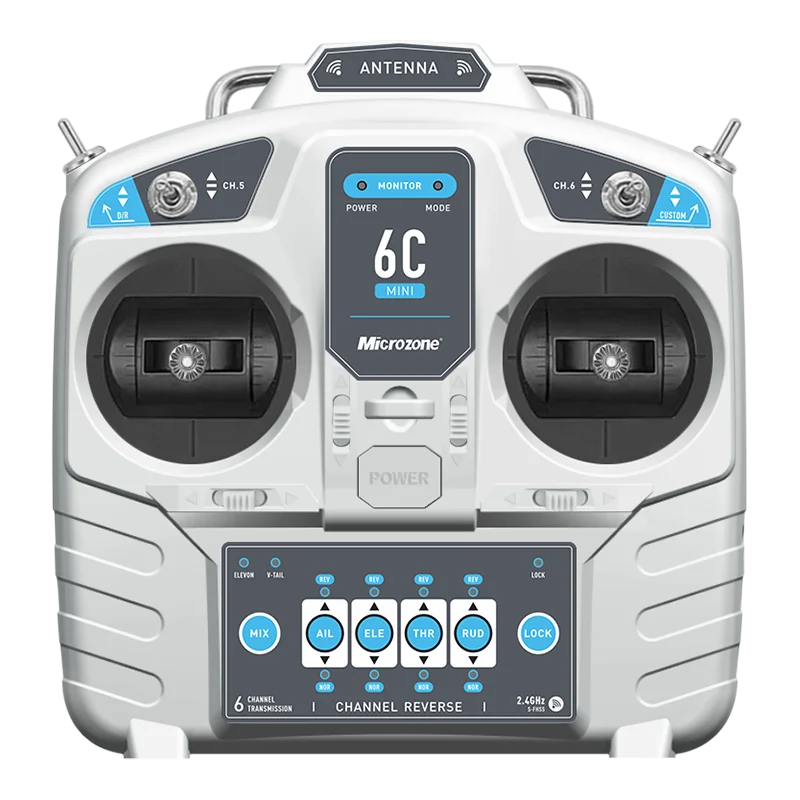 ไมโครโซน MC6C V2ขนาดเล็ก2.4G เ - Rc Helicopter Remote Control บทวิจารณ์และราคา