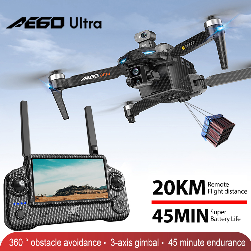 โดรน AE60 GPS ระดับมืออาชีพ กล - Rc Helicopter Electric บทวิจารณ์และราคา