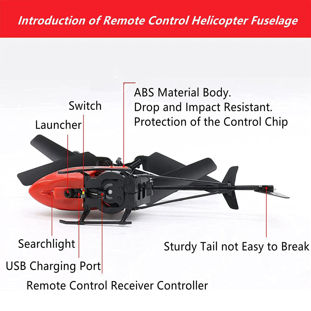 เฮลิคอปเตอร์ควบคุมระยะไกล 2 ช่ - Rc Helicopter Case บทวิจารณ์และราคา