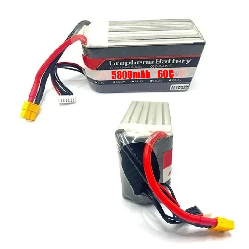 แบตเตอรี่ลิเธียม 5800mAh 6S 22 - Rc Helicopter Remote Control บทวิจารณ์และราคา